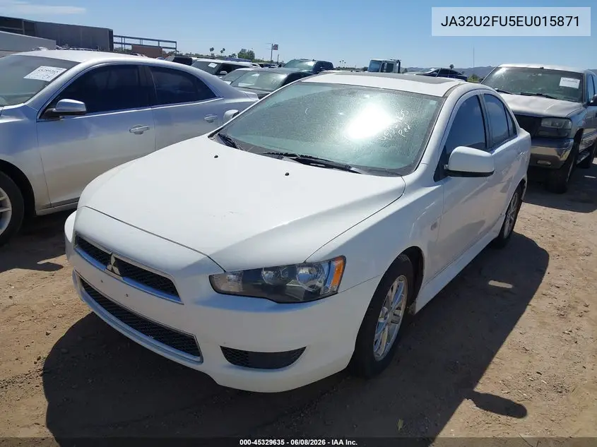 2014 Mitsubishi Lancer Es VIN: JA32U2FU5EU015871 Lot: 45329635
