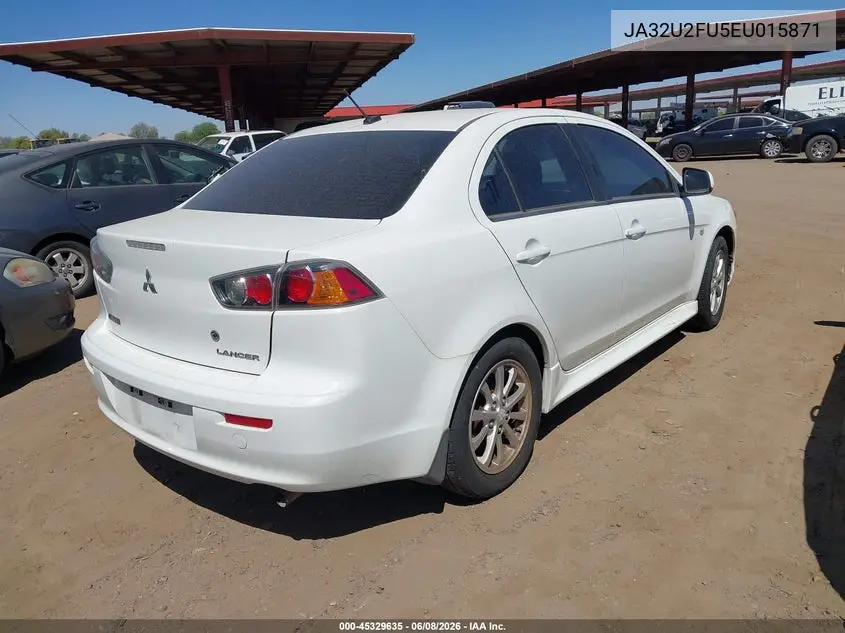 2014 Mitsubishi Lancer Es VIN: JA32U2FU5EU015871 Lot: 45329635