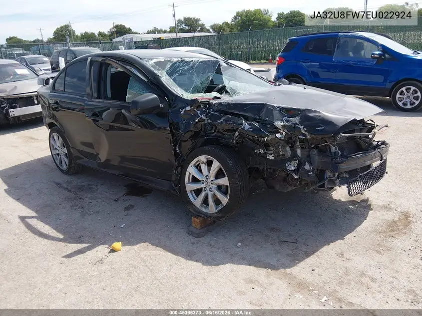 2014 Mitsubishi Lancer Gt VIN: JA32U8FW7EU022924 Lot: 45396373