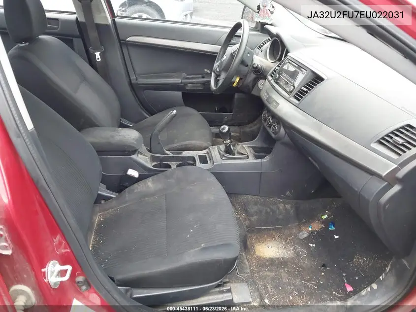 2014 Mitsubishi Lancer Es VIN: JA32U2FU7EU022031 Lot: 45438111