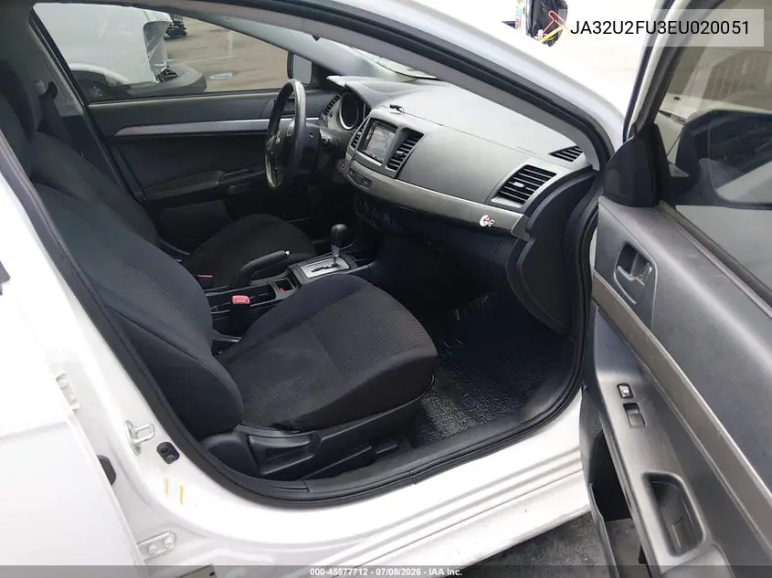 2014 Mitsubishi Lancer Es VIN: JA32U2FU3EU020051 Lot: 45577712