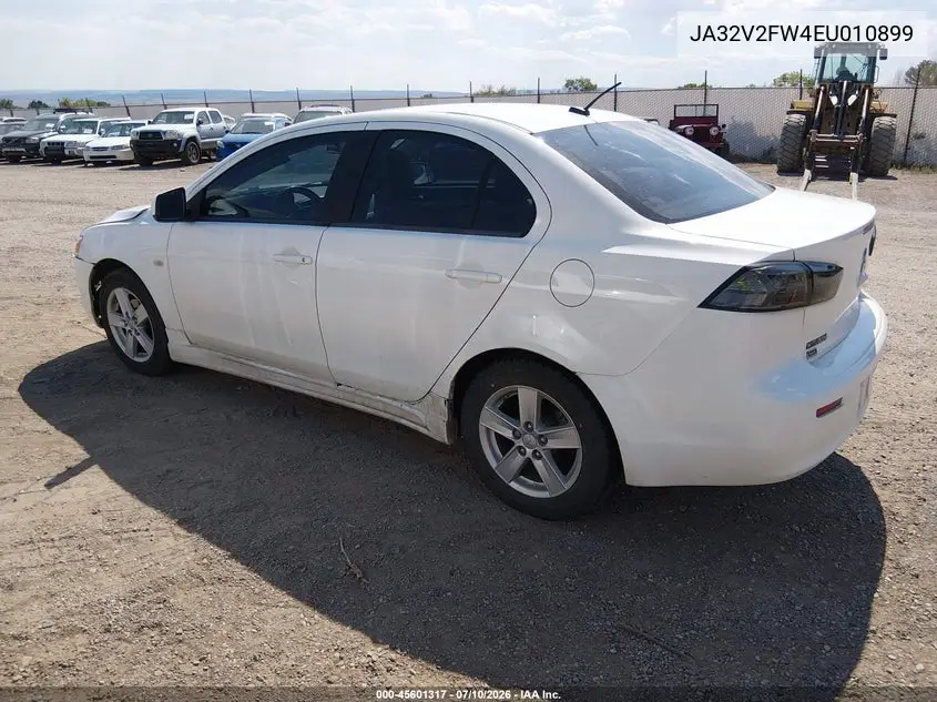 2014 Mitsubishi Lancer Se VIN: JA32V2FW4EU010899 Lot: 45601317