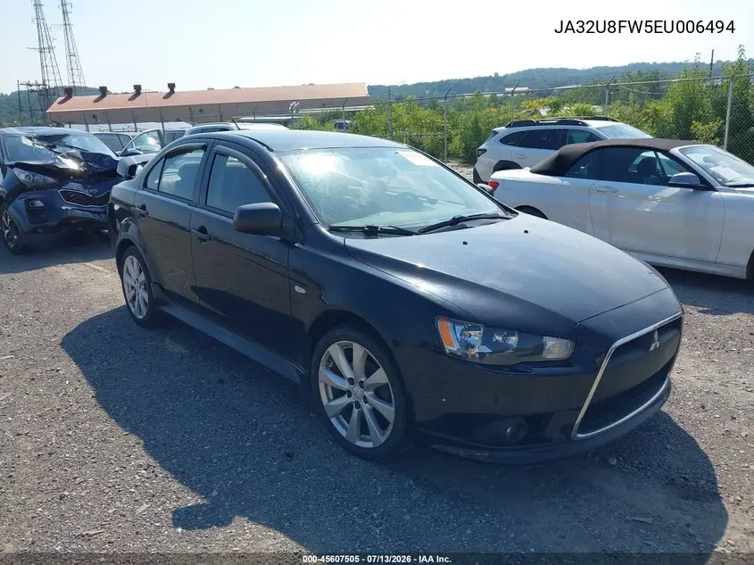2014 Mitsubishi Lancer Gt VIN: JA32U8FW5EU006494 Lot: 45607505