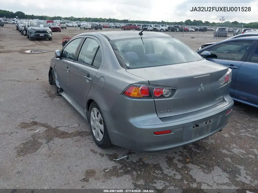 2014 Mitsubishi Lancer Es VIN: JA32U2FUXEU001528 Lot: 45613488
