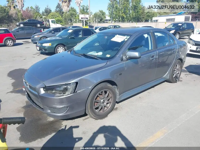 2014 Mitsubishi Lancer Es VIN: JA32U2FU9EU004632 Lot: 45639935