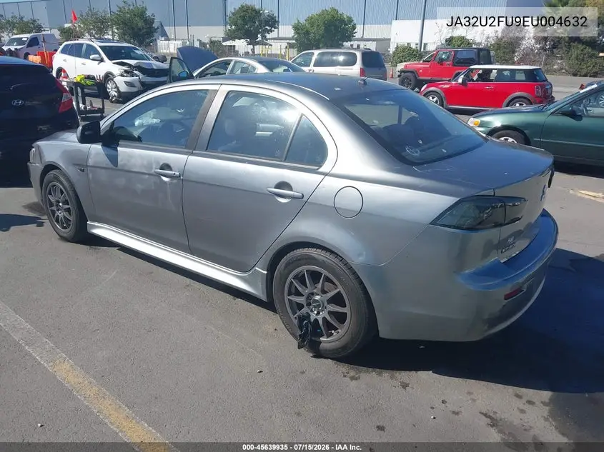 2014 Mitsubishi Lancer Es VIN: JA32U2FU9EU004632 Lot: 45639935