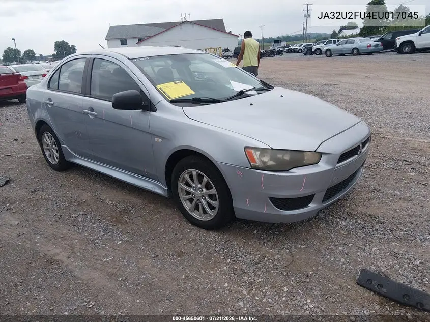 2014 Mitsubishi Lancer Es VIN: JA32U2FU4EU017045 Lot: 45650601