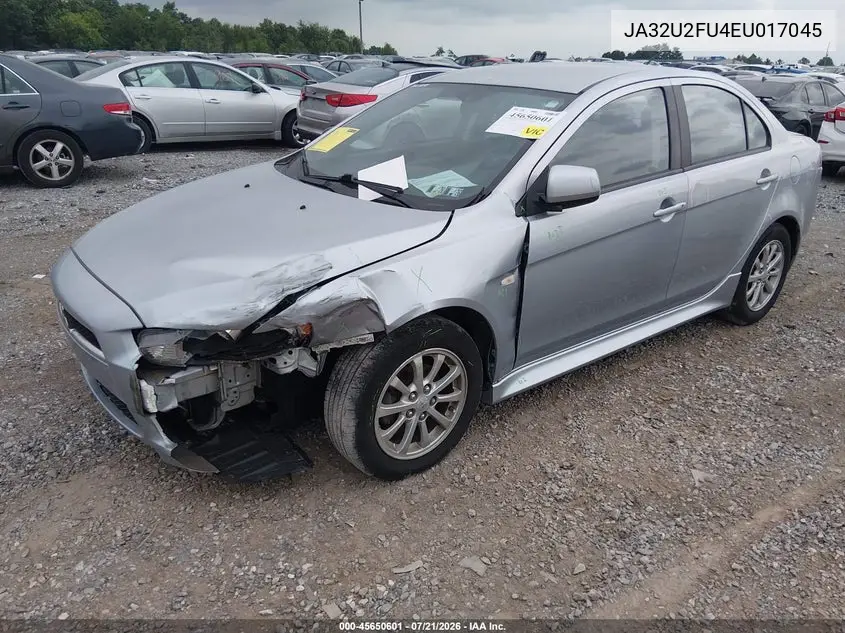 2014 Mitsubishi Lancer Es VIN: JA32U2FU4EU017045 Lot: 45650601