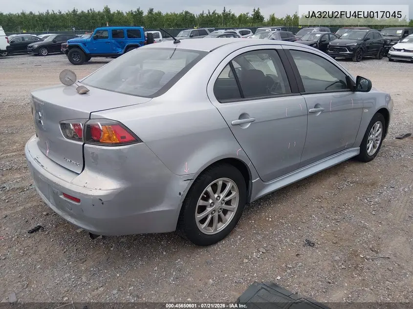 2014 Mitsubishi Lancer Es VIN: JA32U2FU4EU017045 Lot: 45650601