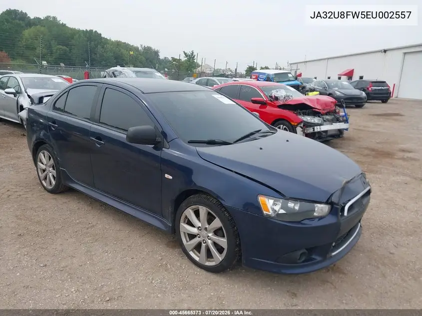 2014 Mitsubishi Lancer Gt VIN: JA32U8FW5EU002557 Lot: 45665373
