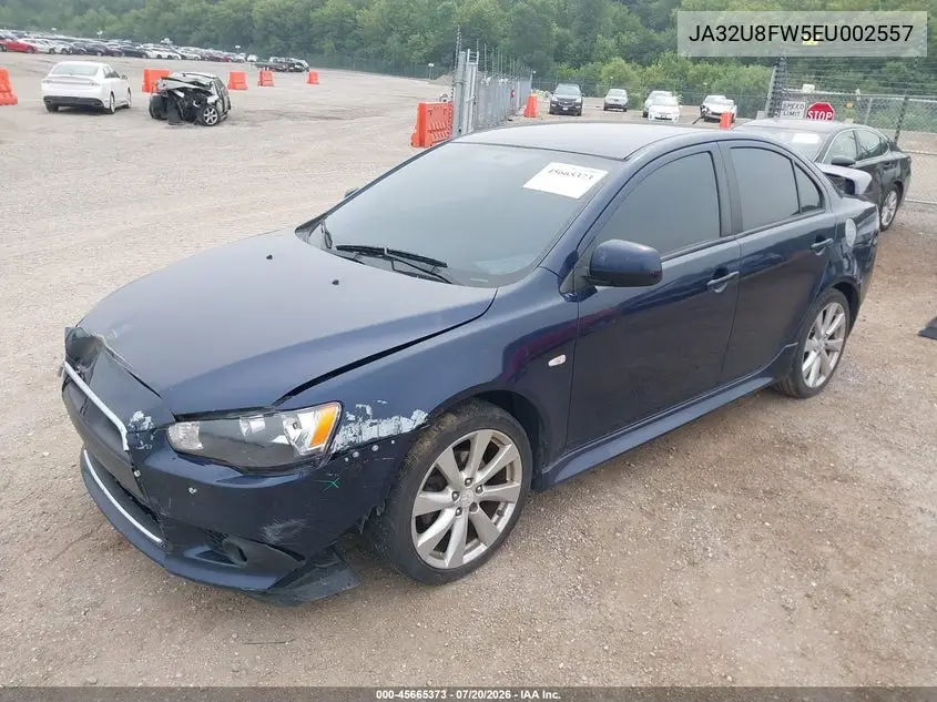 2014 Mitsubishi Lancer Gt VIN: JA32U8FW5EU002557 Lot: 45665373