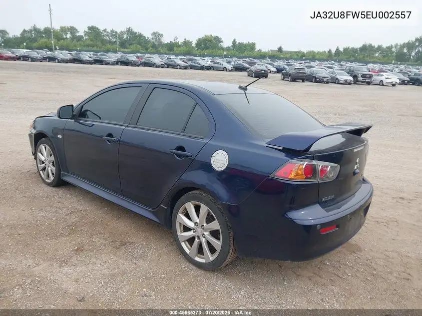 2014 Mitsubishi Lancer Gt VIN: JA32U8FW5EU002557 Lot: 45665373