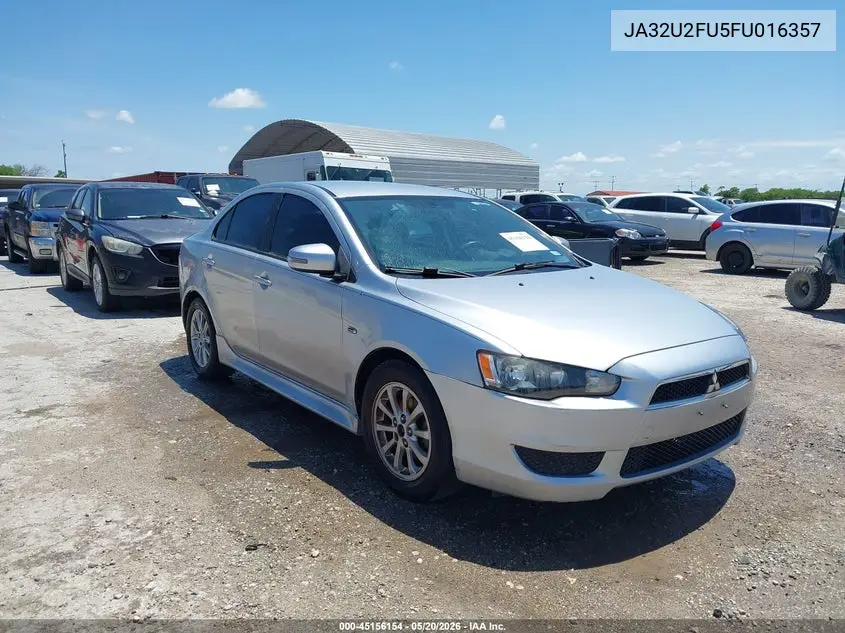 2015 Mitsubishi Lancer Es VIN: JA32U2FU5FU016357 Lot: 45156154