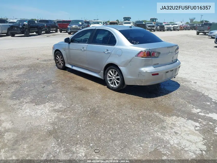 2015 Mitsubishi Lancer Es VIN: JA32U2FU5FU016357 Lot: 45156154