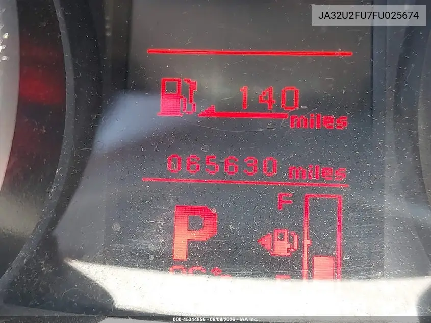 2015 Mitsubishi Lancer Es VIN: JA32U2FU7FU025674 Lot: 45344856