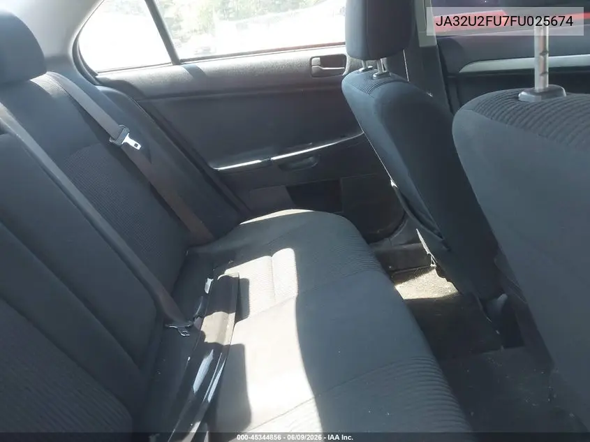 2015 Mitsubishi Lancer Es VIN: JA32U2FU7FU025674 Lot: 45344856