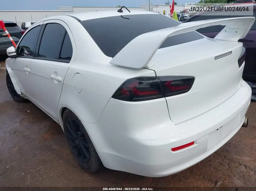 2015 Mitsubishi Lancer Es VIN: JA32U2FU8FU024694 Lot: 45461944