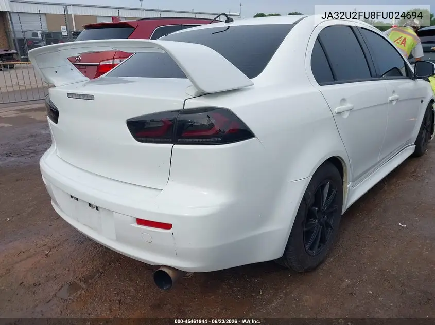 2015 Mitsubishi Lancer Es VIN: JA32U2FU8FU024694 Lot: 45461944