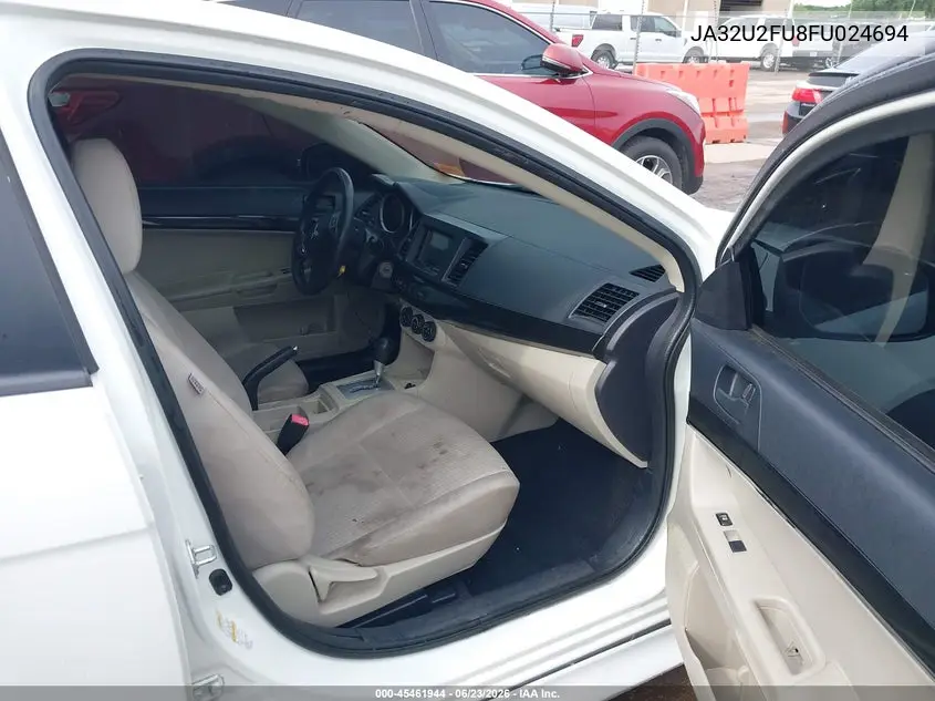 2015 Mitsubishi Lancer Es VIN: JA32U2FU8FU024694 Lot: 45461944