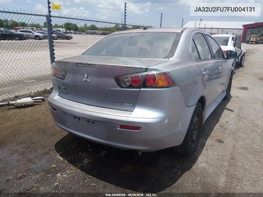 2015 Mitsubishi Lancer Es VIN: JA32U2FU7FU004131 Lot: 45498356
