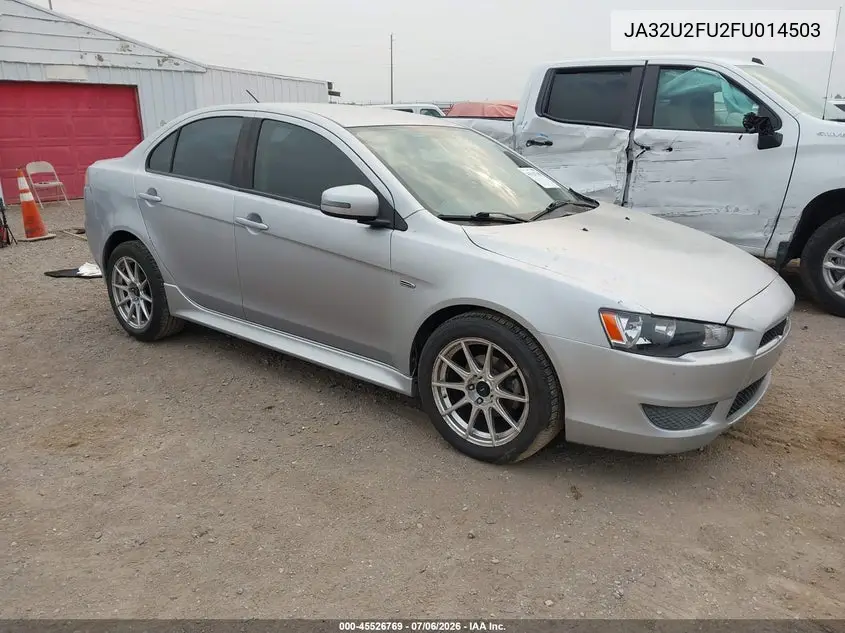 2015 Mitsubishi Lancer Es VIN: JA32U2FU2FU014503 Lot: 45526769