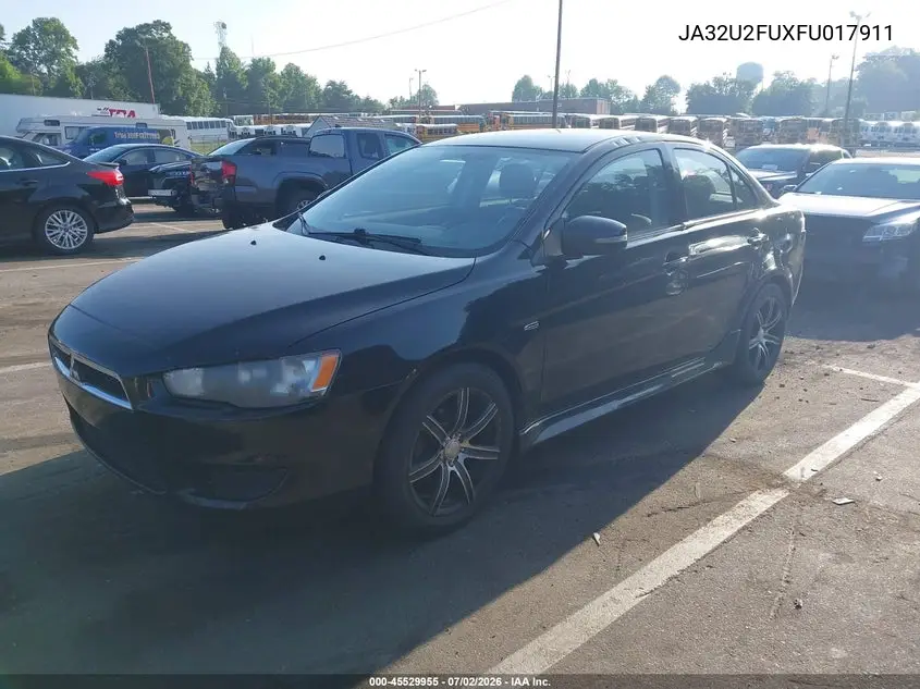 2015 Mitsubishi Lancer Es VIN: JA32U2FUXFU017911 Lot: 45529955