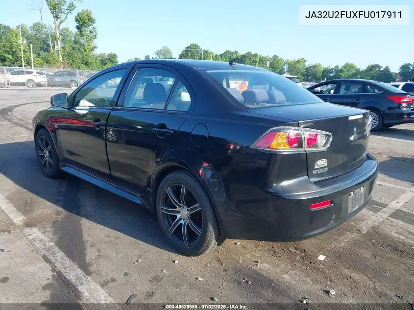 2015 Mitsubishi Lancer Es VIN: JA32U2FUXFU017911 Lot: 45529955