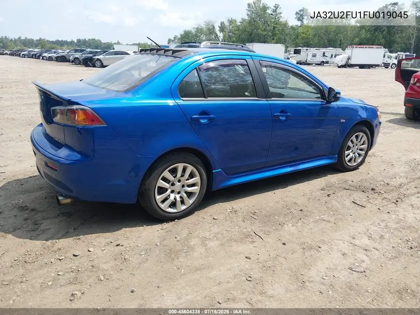 2015 Mitsubishi Lancer Es VIN: JA32U2FU1FU019045 Lot: 45604338