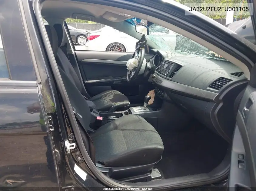2015 Mitsubishi Lancer Es VIN: JA32U2FU2FU001105 Lot: 45658315
