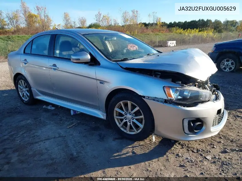 JA32U2FUXGU005629 2016 Mitsubishi Lancer Es