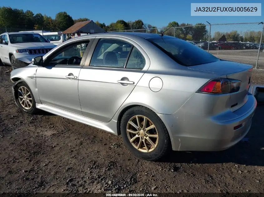 JA32U2FUXGU005629 2016 Mitsubishi Lancer Es