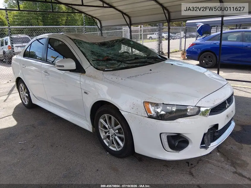 2016 Mitsubishi Lancer Es VIN: JA32V2FW5GU011627 Lot: 45578804