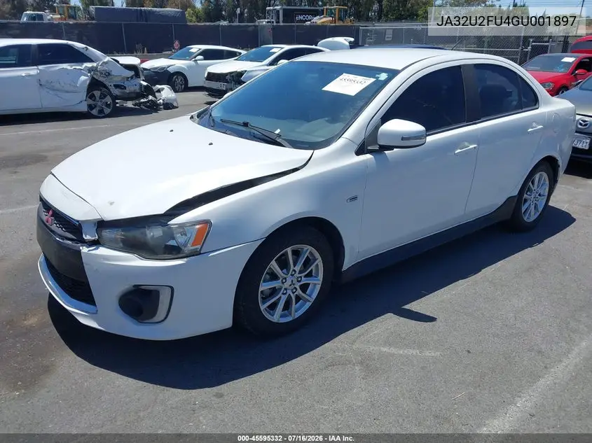 2016 Mitsubishi Lancer Es VIN: JA32U2FU4GU001897 Lot: 45595332