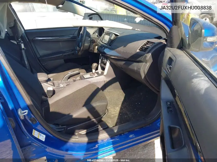 JA32U2FUXHU008838 2017 Mitsubishi Lancer Es