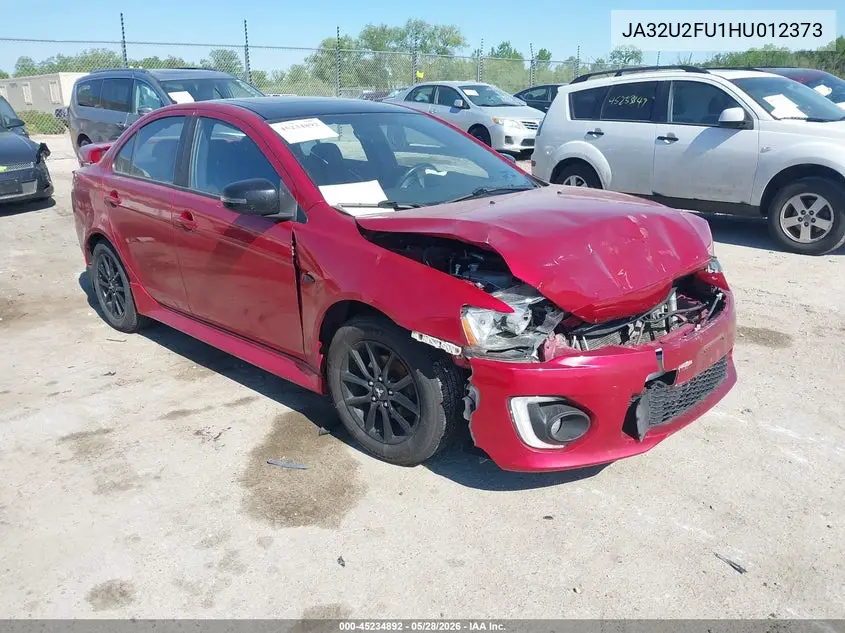 2017 Mitsubishi Lancer Le VIN: JA32U2FU1HU012373 Lot: 45234892