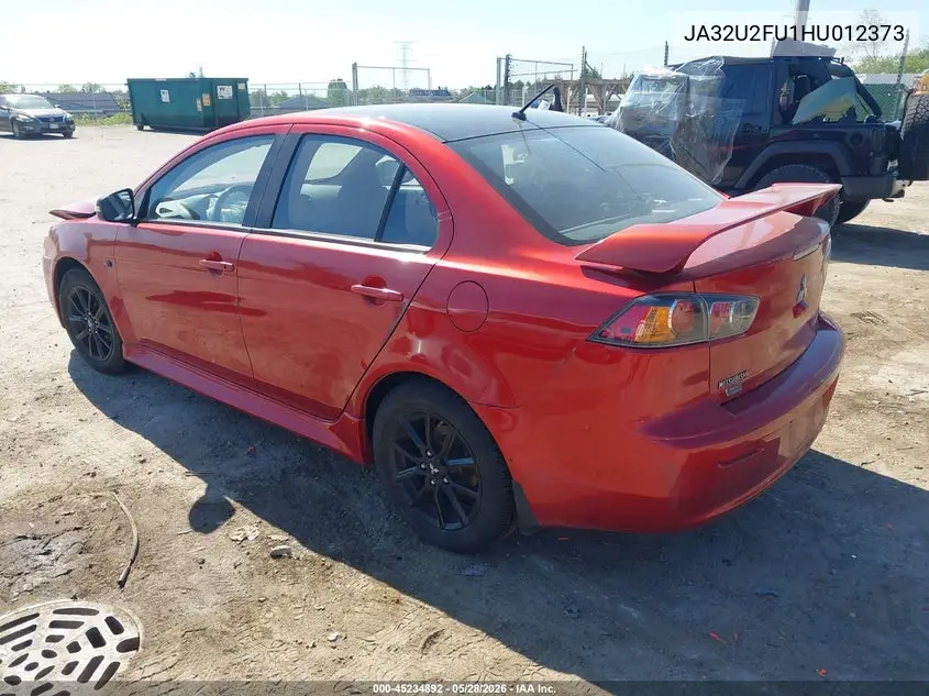 2017 Mitsubishi Lancer Le VIN: JA32U2FU1HU012373 Lot: 45234892