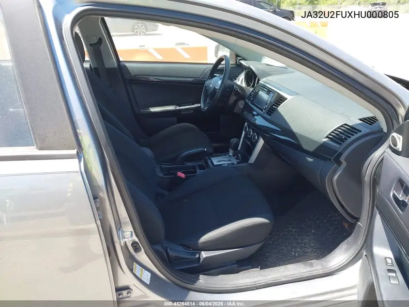 2017 Mitsubishi Lancer Es VIN: JA32U2FUXHU000805 Lot: 45264514