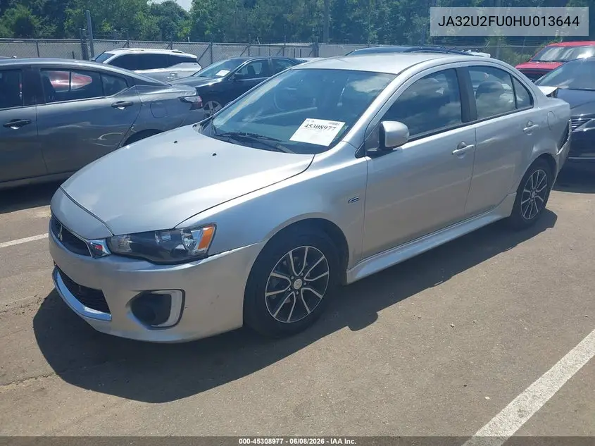 2017 Mitsubishi Lancer Es VIN: JA32U2FU0HU013644 Lot: 45308977