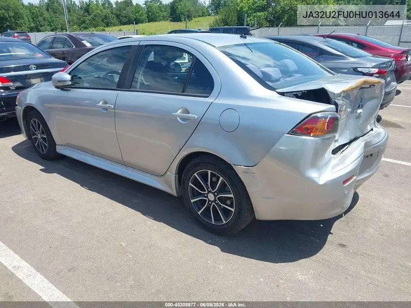 2017 Mitsubishi Lancer Es VIN: JA32U2FU0HU013644 Lot: 45308977