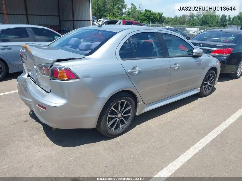 2017 Mitsubishi Lancer Es VIN: JA32U2FU0HU013644 Lot: 45308977