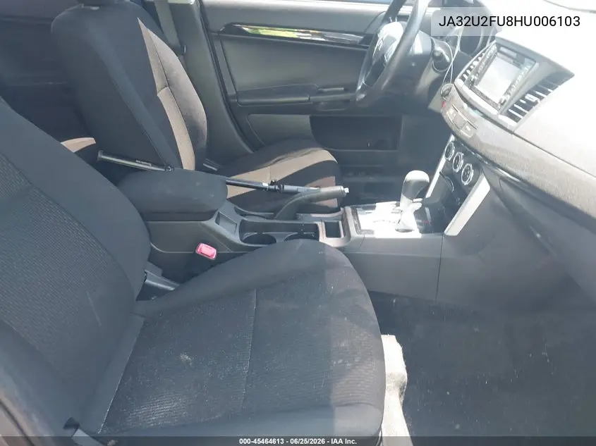 2017 Mitsubishi Lancer Es VIN: JA32U2FU8HU006103 Lot: 45464613