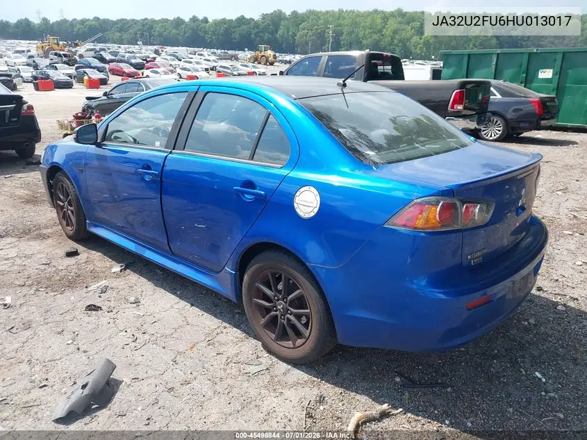 2017 Mitsubishi Lancer Le VIN: JA32U2FU6HU013017 Lot: 45498844