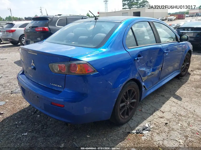 2017 Mitsubishi Lancer Le VIN: JA32U2FU6HU013017 Lot: 45498844