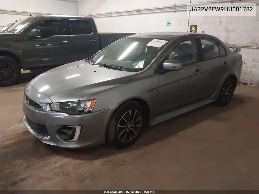 2017 Mitsubishi Lancer Es VIN: JA32V2FW9HU001782 Lot: 45588498