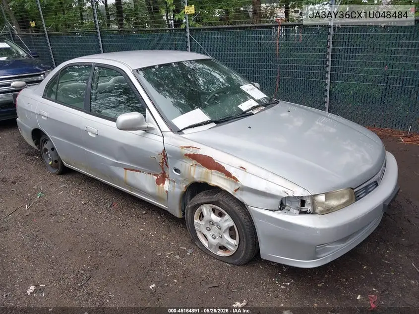 2001 Mitsubishi Mirage Ls VIN: JA3AY36CX1U048484 Lot: 45164891
