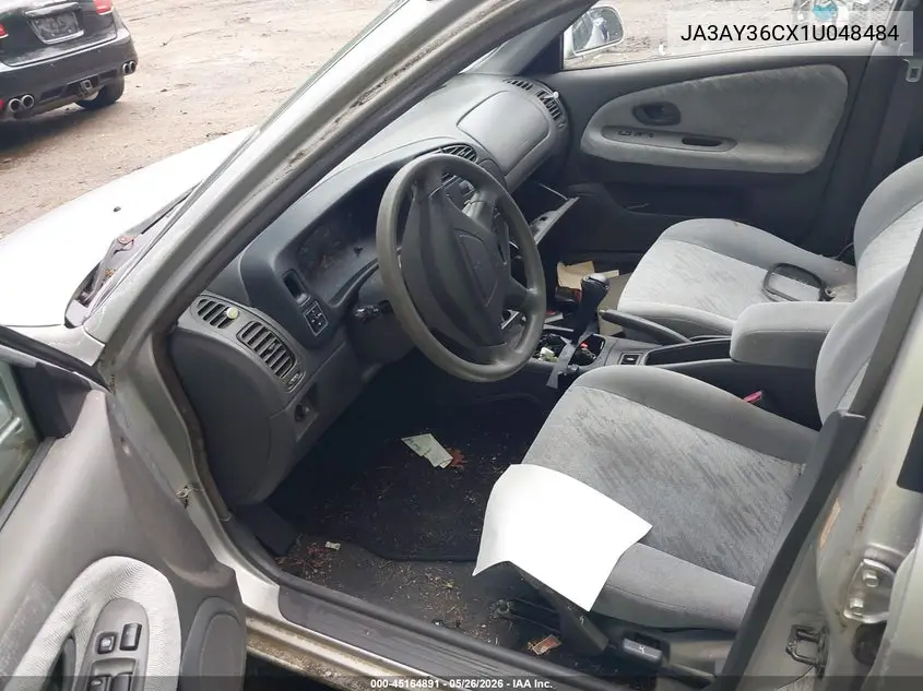 2001 Mitsubishi Mirage Ls VIN: JA3AY36CX1U048484 Lot: 45164891
