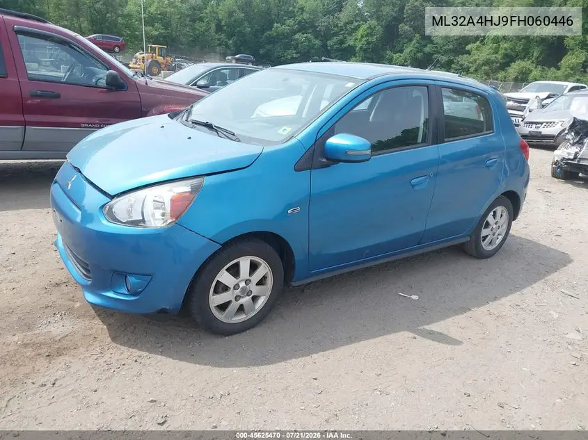 2015 Mitsubishi Mirage Es VIN: ML32A4HJ9FH060446 Lot: 45625470