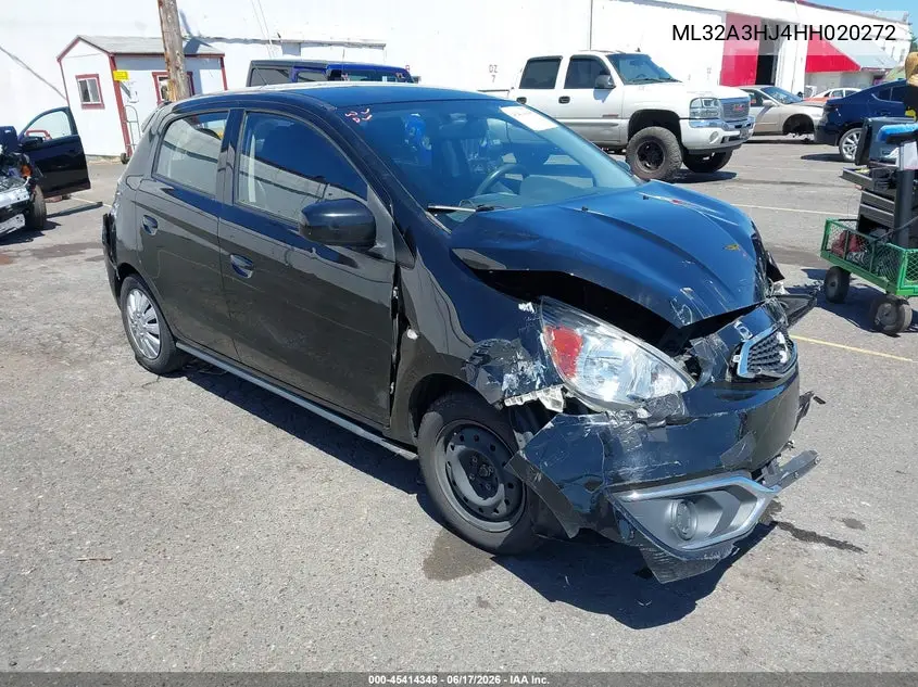 2017 Mitsubishi Mirage Es VIN: ML32A3HJ4HH020272 Lot: 45414348