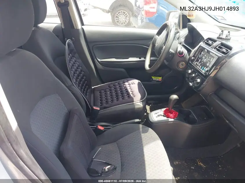 2018 Mitsubishi Mirage Es VIN: ML32A3HJ9JH014893 Lot: 45561110