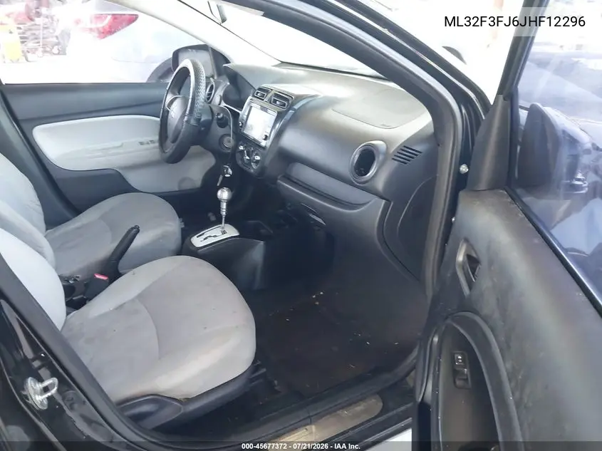 2018 Mitsubishi Mirage G4 Es VIN: ML32F3FJ6JHF12296 Lot: 45677372